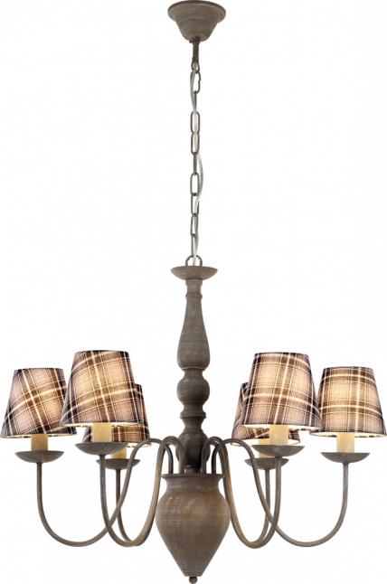 Подвесная люстра Arte Lamp Scotch A3090LM-6GY