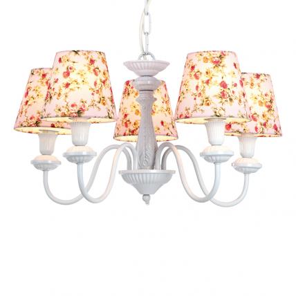 Подвесная люстра Arte Lamp Provence A9212LM-5WH