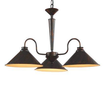 Подвесная люстра Arte Lamp Cone A9330LM-3BR