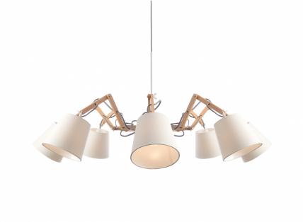 Подвесная люстра Arte Lamp Pinoccio A5700LM-8WH