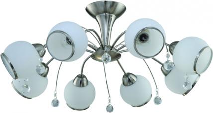 Потолочная люстра IDLamp 831/8PF-Whitechrome