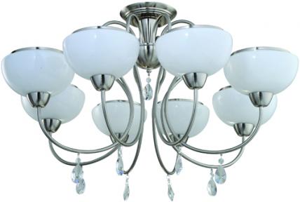 Потолочная люстра IDLamp 856/8PF-Whitechrome