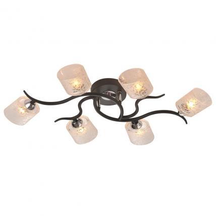 Потолочная люстра IDLamp 207/6PF-Black