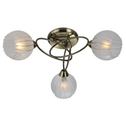 Потолочная люстра IDLamp 230/3PF-Oldbronze