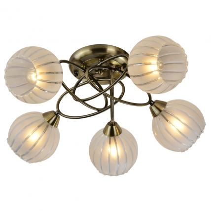 Потолочная люстра IDLamp 230/5PF-Oldbronze