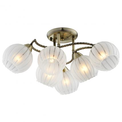 Потолочная люстра IDLamp 244/6PF-Oldbronze