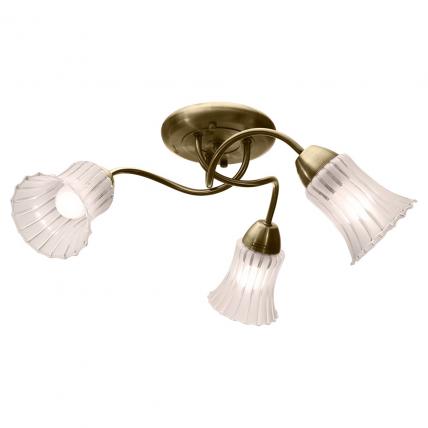 Потолочная люстра IDLamp 245/3PF-Oldbronze