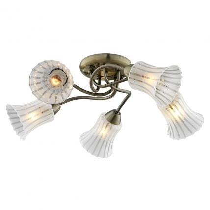 Потолочная люстра IDLamp 245/5PF-Oldbronze