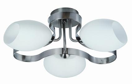 Потолочная люстра IDLamp 601/3PF-SUNWhitechrome