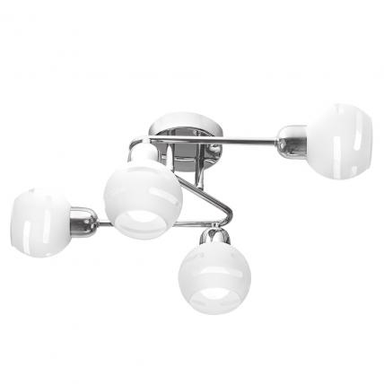 Потолочная люстра IDLamp 361/4A-Whitechrome