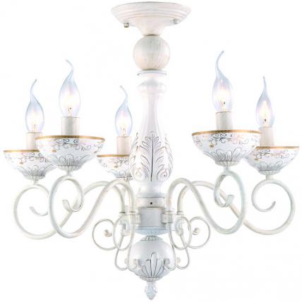 Потолочная люстра Arte Lamp Lucia A9594PL-5WG