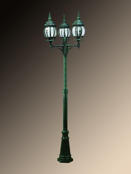 Садово-парковый светильник Arte Lamp Atlanta A1047PA-3BG