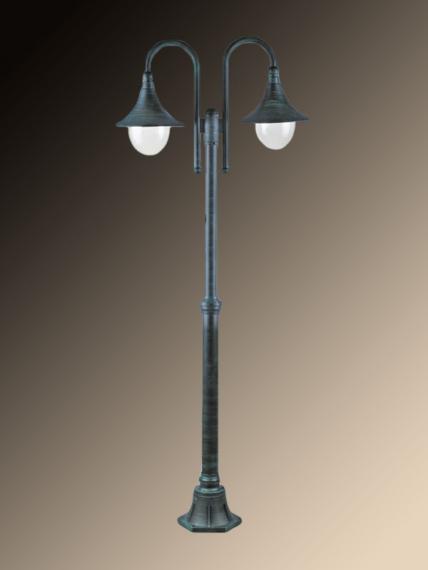 Садово-парковый светильник Arte Lamp Malaga A1086PA-2BG