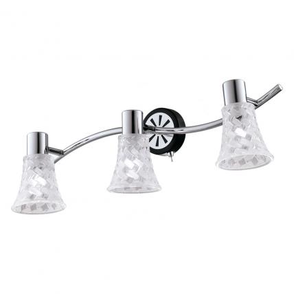 Спот  IDLamp 363/3B-Blackchrome