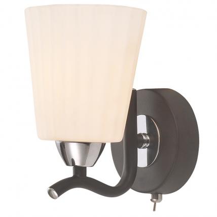 Бра IDLamp 212/1A-Blackchrome