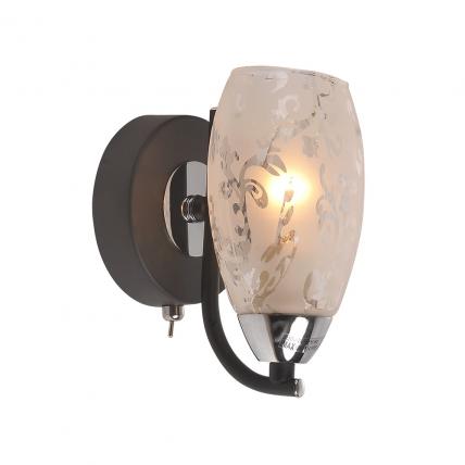 Бра IDLamp 215/1A-Blackchrome