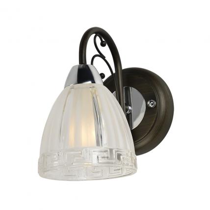 Бра IDLamp 232/1A-Blackchrome