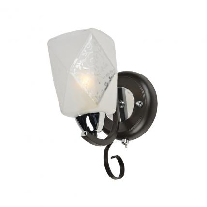 Бра IDLamp 233/1A-Blackchrome